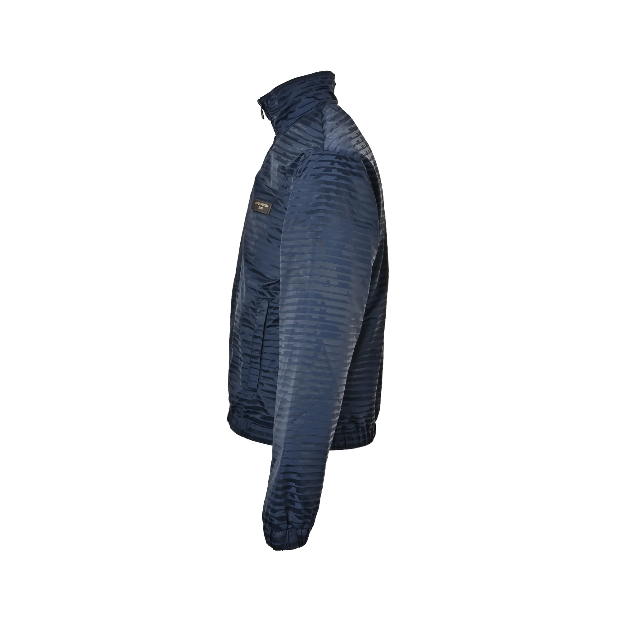 Louis Vuitton/Louis Vuitton jacquard texture patch jacket